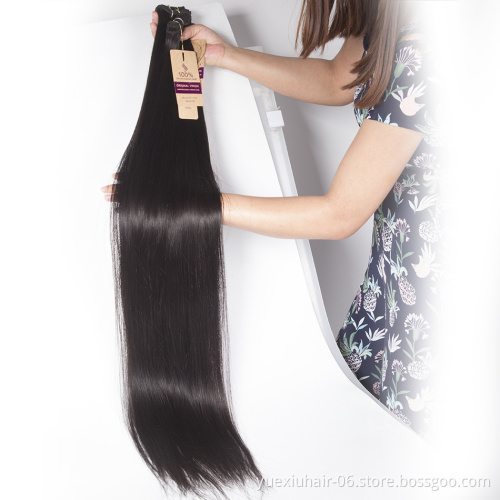 Long 30-40inch Indian Hair Wholesale High Quality Virgin Human Hair Vendors Cuticles Aligned Hair